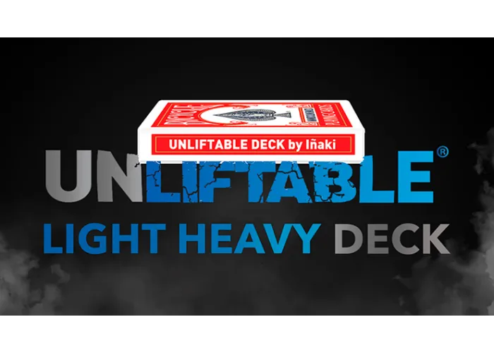 Unliftable - Light Heavy Deck by Iñaki and Javier Franco (Blue)