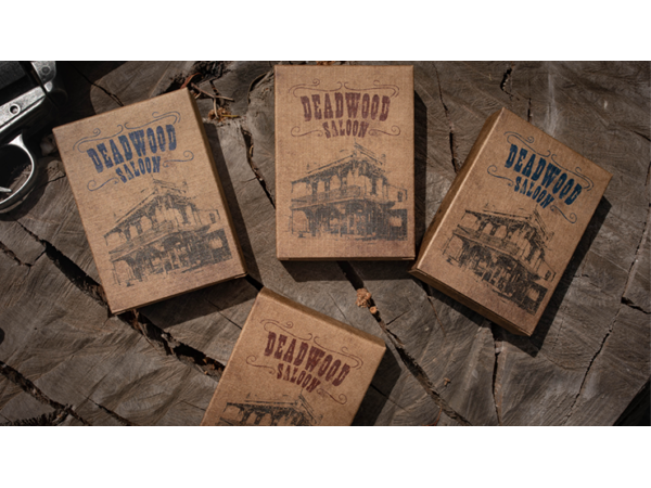 Deadwood (Red) Playing Cards  by Matthew Wright and Mark Bennett