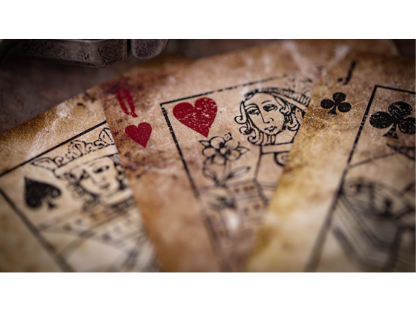 Deadwood (Red) Playing Cards  by Matthew Wright and Mark Bennett