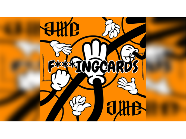 F***ing Cards (Orange Blackout Edition) by Ame Molin