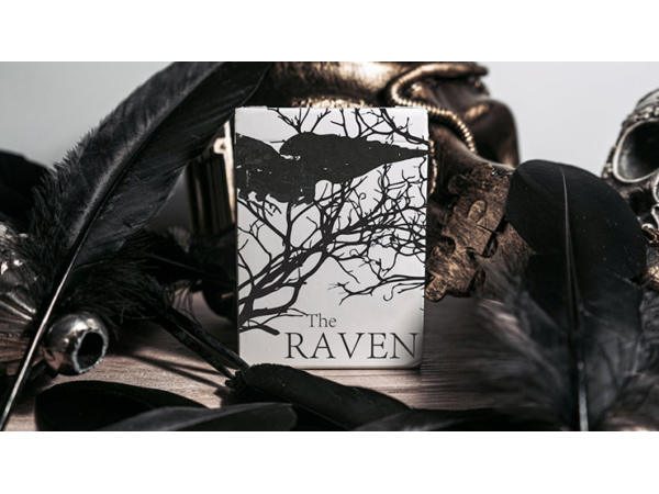The Raven Black Dusk (Gilded) Playing Cards