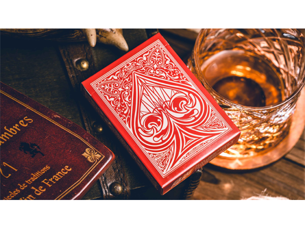 Sanctuary (Red) Playing Cards