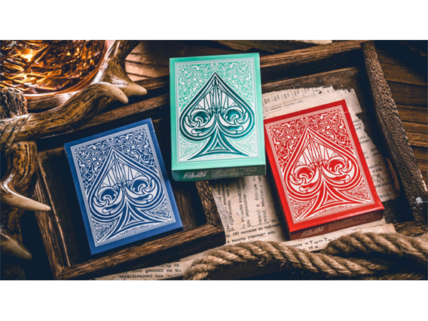 Sanctuary (Red) Playing Cards