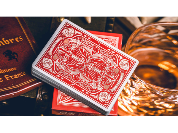 Sanctuary (Red) Playing Cards