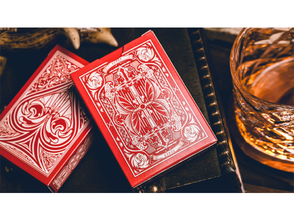 Sanctuary (Red) Playing Cards