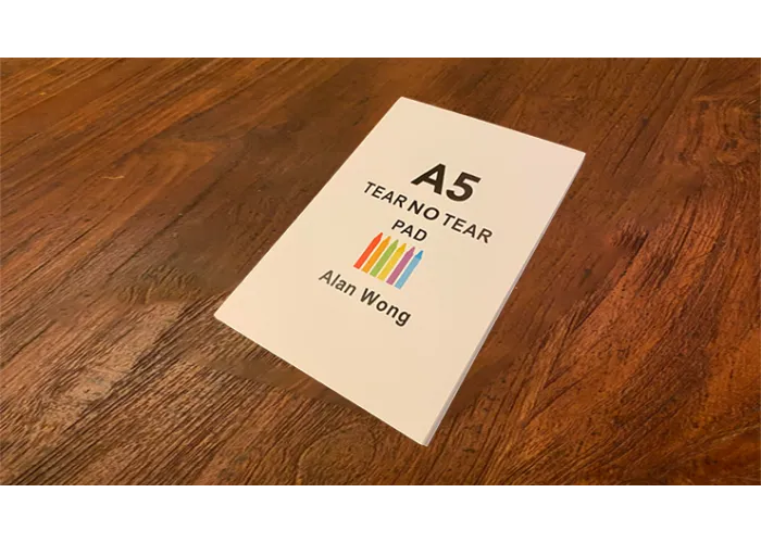 No Tear Pad (Medium, 6"x8", Tear/No Tear Alternating) by Alan Wong
