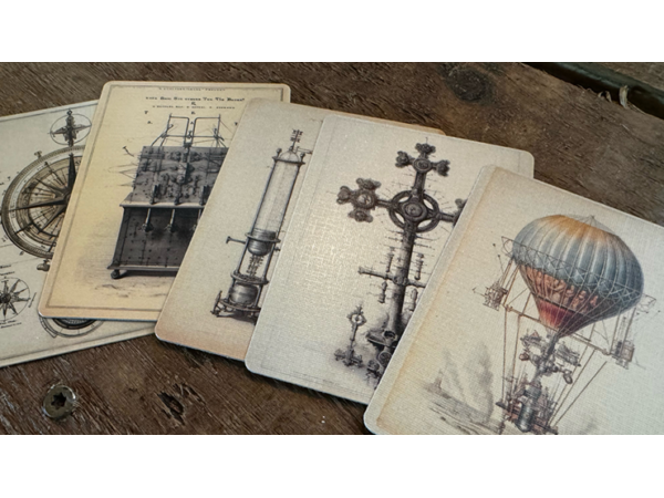 Dr Nevin's Psychic Testing Cards (ESP Set) by Dead Rebel Productions