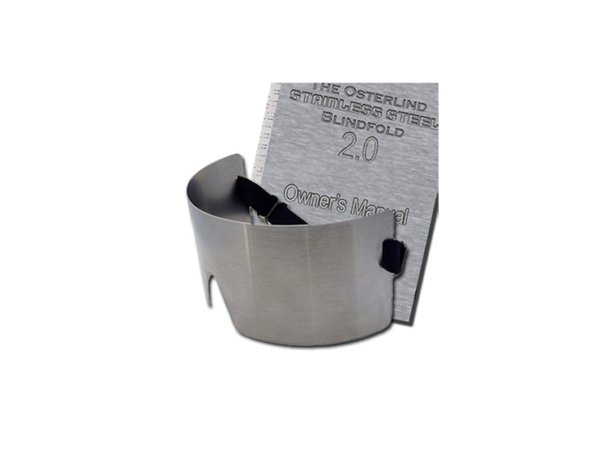 Stainless Steel Blindfold 2.0 by Richard Osterlind