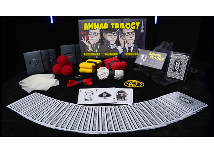 AMMAR TRILOGY SET (Gimmicks and Online Instructions) by Michael Ammar & Murphy's Magic