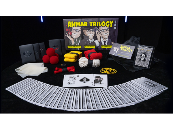 AMMAR TRILOGY SET (Gimmicks and Online Instructions) by Michael Ammar & Murphy's Magic