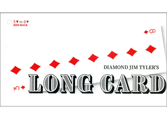Long Card by Diamond Jim Tyler