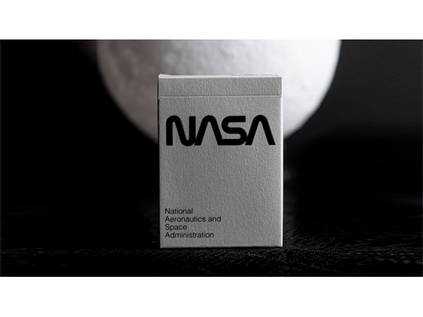 Silver Foil NASA Worm Playing Cards
