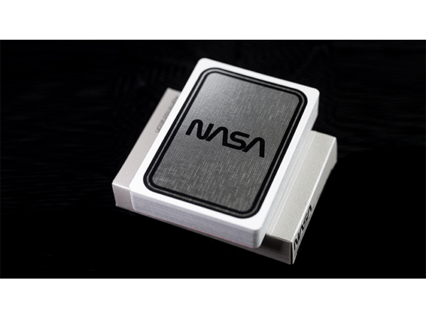 Silver Foil NASA Worm Playing Cards