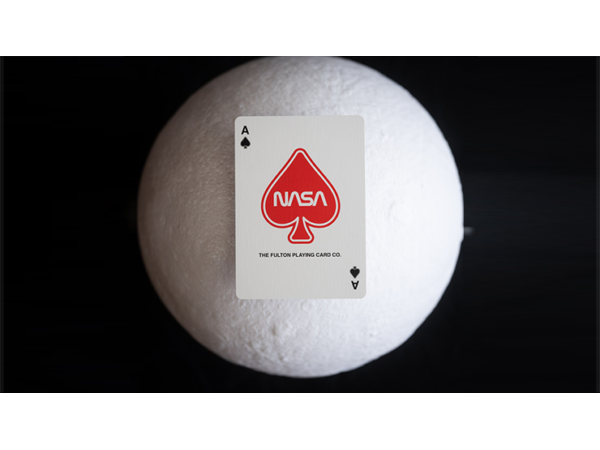 Silver Foil NASA Worm Playing Cards