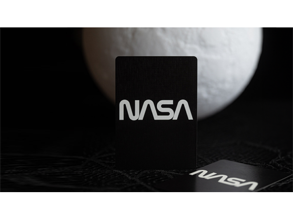 Silver Foil NASA Worm Playing Cards