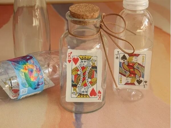 Card to Bottle by J.C. Magic