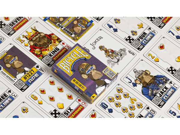 Bicycle Bored Ape Playing Cards by US Playing Card Co.