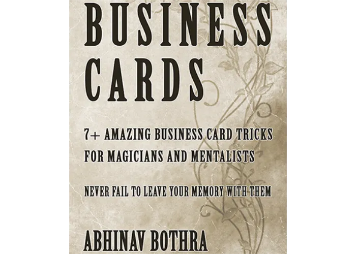 Business Cards by Abhinav Bothra Mixed Media DOWNLOAD