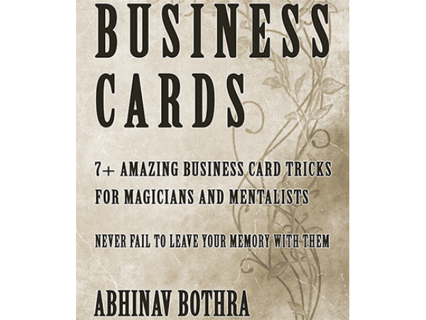 Business Cards by Abhinav Bothra Mixed Media DOWNLOAD