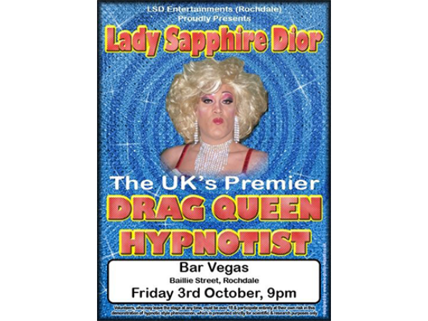 Drag Queen Comedy Stage Hypnosis Course by Jonathan Royle & Lady Sapphire Dior Mixed Media DOWNLOAD