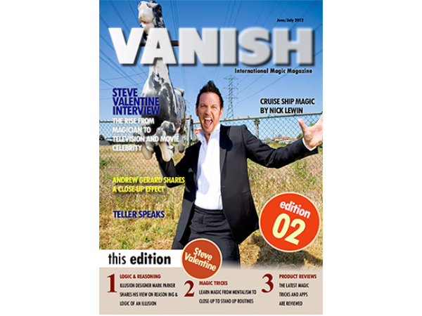 VANISH Magazine June/July 2012 - Steve Valentine eBook DOWNLOAD
