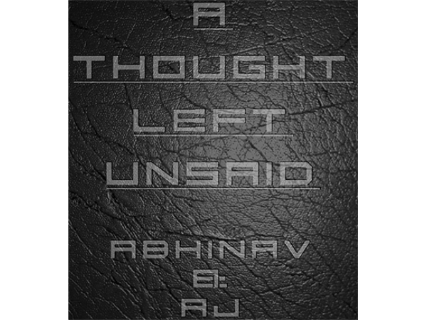 A Thought Left Unsaid by Abhinav Bothra & AJ eBook DOWNLOAD