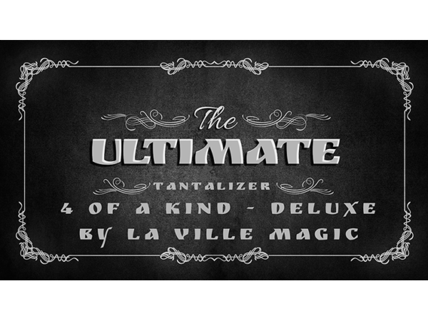 The Ultimate Tantalizer - 4 Of A Kind Deluxe By La Ville Magic video DOWNLOAD