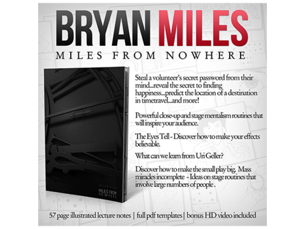 Miles from Nowhere Lecture Notes (with Bonus Tricks Online) by Bryan Miles - eBook