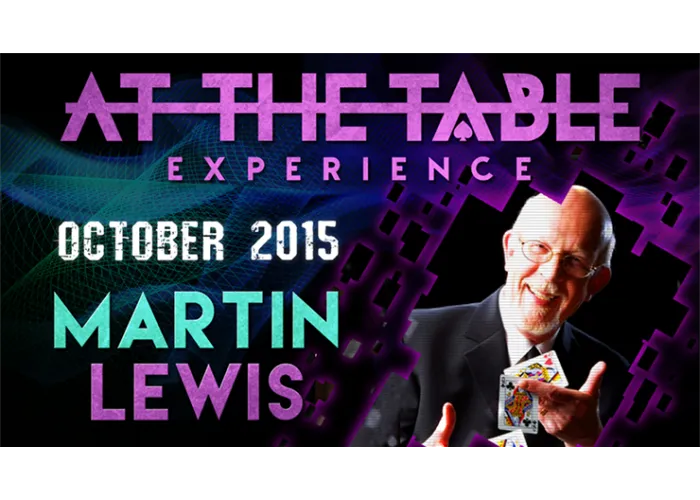 At the Table Live Lecture Martin Lewis October 21st 2015 video DOWNLOAD