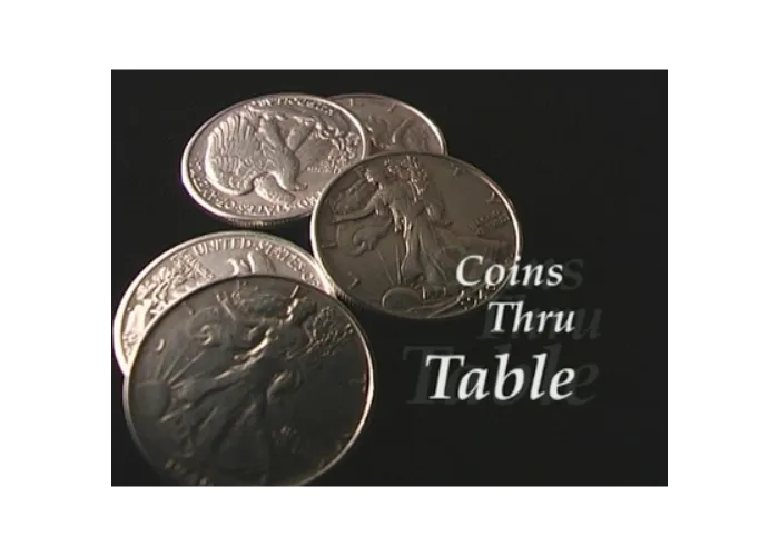 Coins Thru Table (excerpt from Extreme Dean #2) by Dean Dill - video DOWNLOAD