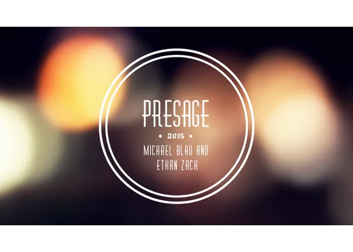 Presage by Ethan Zack & Michael Blau - video DOWNLOAD