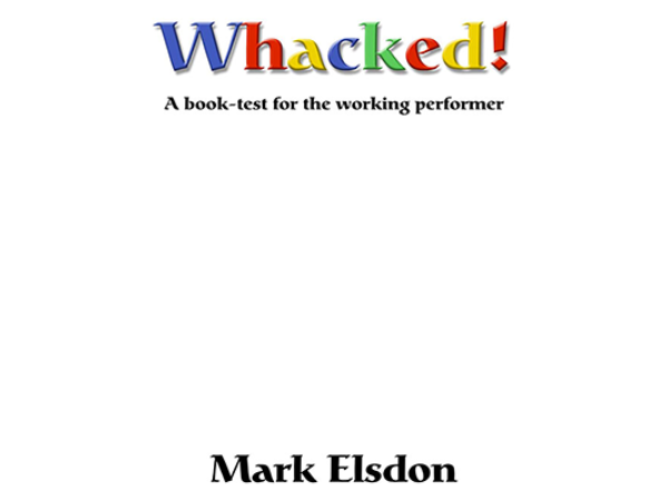 Whacked Book Test by Mark Elsdon - eBook DOWNLOAD