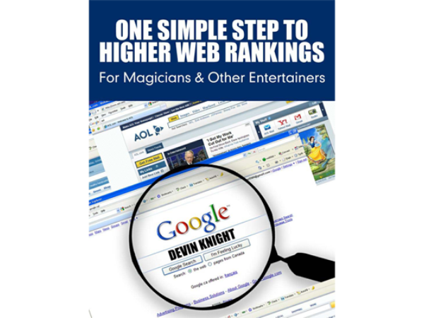 One Simple Step To Higher Web Rankings For Magicians by Devin Knight - eBook DOWNLOAD