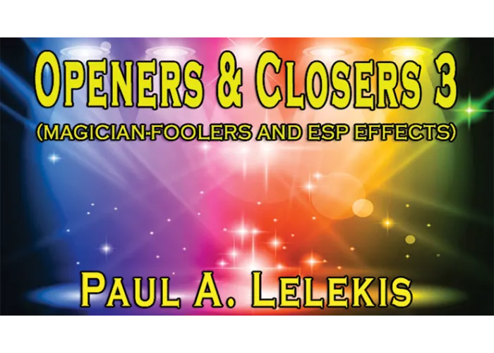 Openers & Closers 3 by Paul A. Lelekis Mixed Media DOWNLOAD