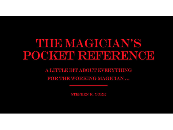 The Magician's Pocket Reference by Stephen R. York eBook DOWNLOAD