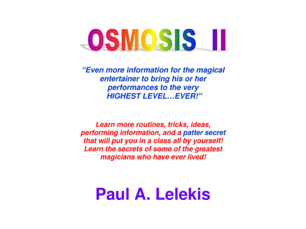 OSMOSIS II - Paul A. Lelekis Mixed Media DOWNLOAD