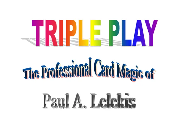 Triple Play by Paul A. Lelekis Mixed Media DOWNLOAD