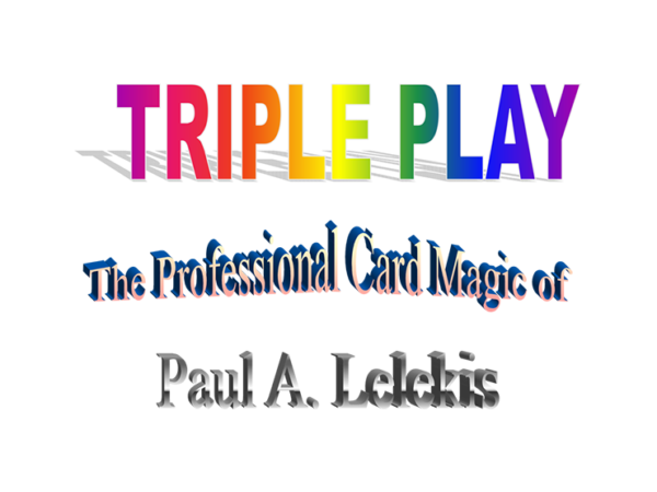 Triple Play by Paul A. Lelekis Mixed Media DOWNLOAD