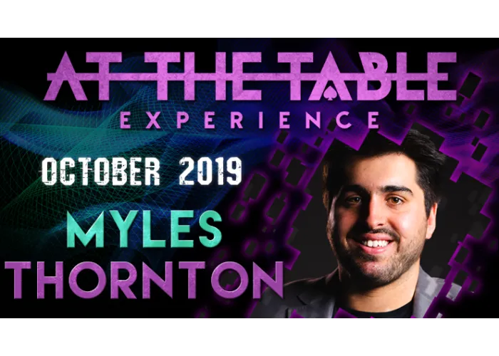 At The Table Live Lecture Myles Thornton October 16th 2019 video DOWNLOAD