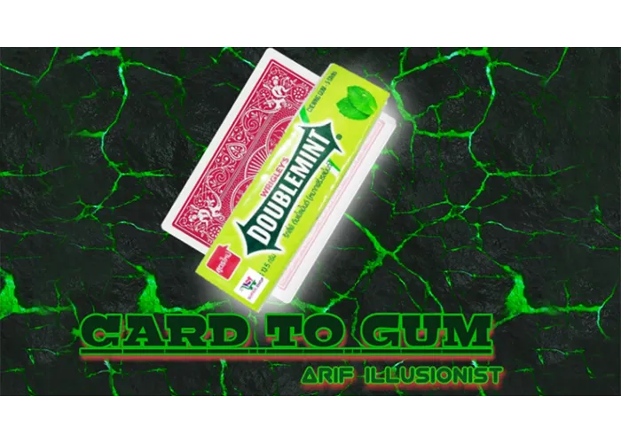 Card To Gum by Arif illusionist video DOWNLOAD