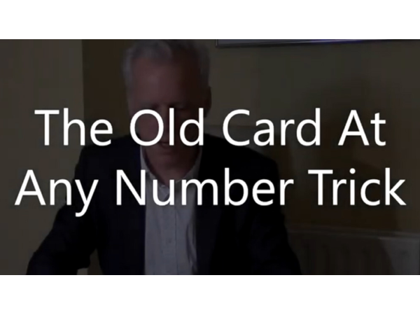 TOCAANT (The Old Card At Any Number Trick) by Brian Lewis video DOWNLOAD