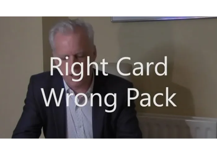 Right Card, Wrong Pack by Brian Lewis video DOWNLOAD