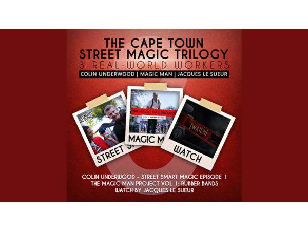 The Cape Town Street Magic Trilogy by Magic Man, Colin Underwood and Jaques Le Suer video DOWNLOAD