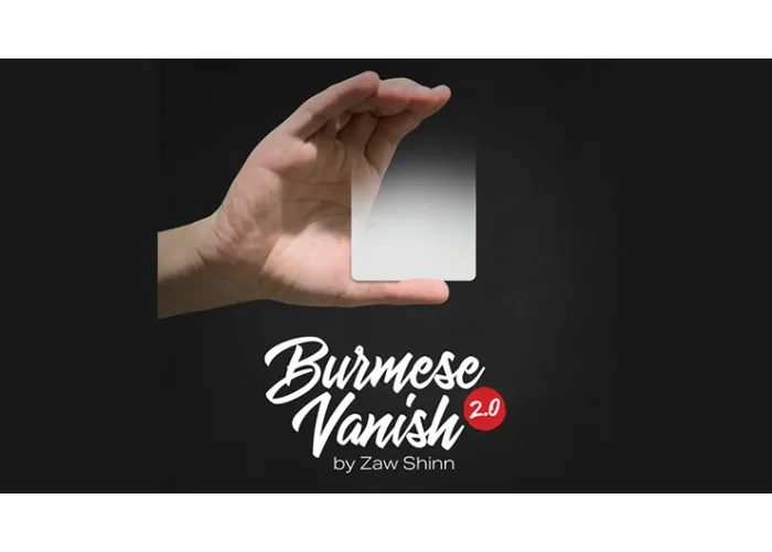 Mario Tarasini presents: Burmese Vanish 2.0 by Zaw Shinn
