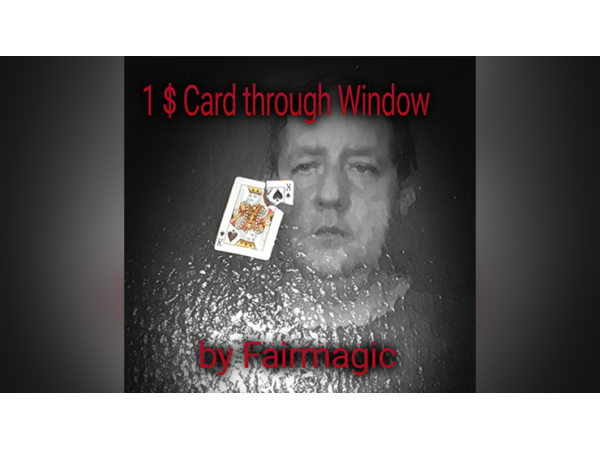 1$ Card Through Window by Ralf Rudolph aka' Fairmagic video DOWNLOAD
