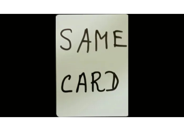 The Same Card by Dibya Guha video DOWNLOAD