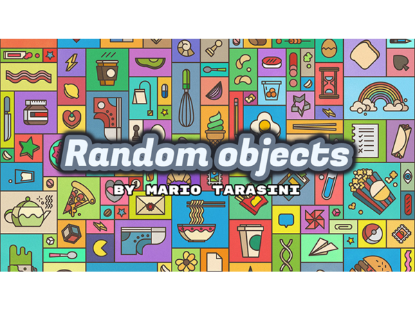 Random objects by Mario Tarasini video DOWNLOAD