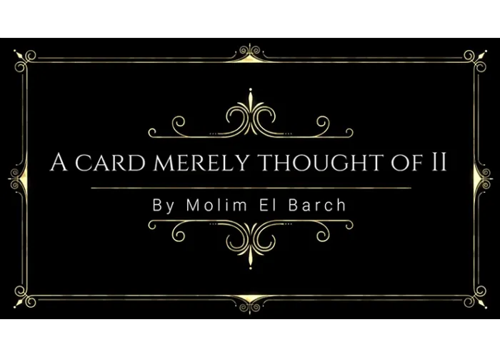 A Card Merely Thought Of II by Molim EL Barch video DOWNLOAD