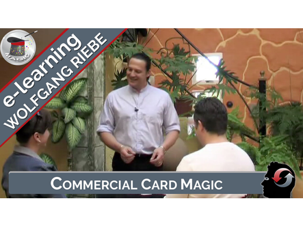 Commercial Card Magic by Wolfgang Riebe video DOWNLOAD