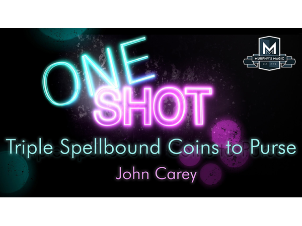 MMS ONE SHOT - Triple Spellbound Coins to Purse by John Carey video DOWNLOAD